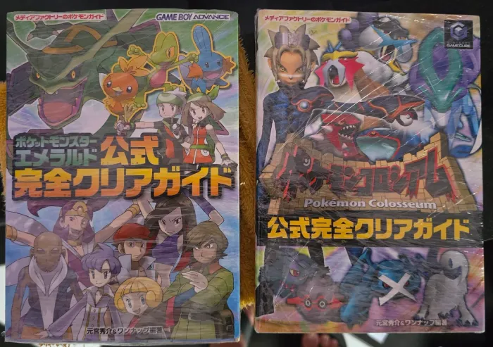 Guia Completo Pokémon Game Cube e Gameboy japonês 