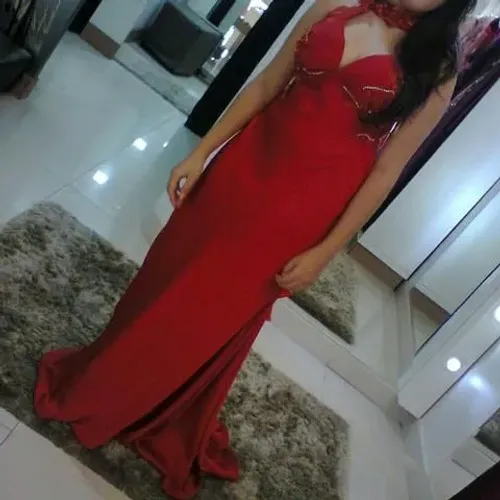 Vestido Longo Vermelho Festa