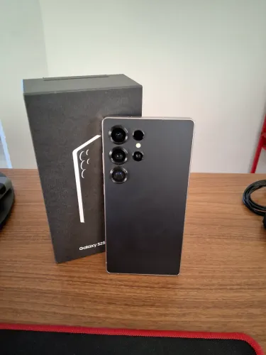 S25 ultra - 256GB - Preto (Impecável, na garantia)