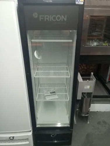 NZ. Freezer vertical porta de vidro 284 litros FRICON 