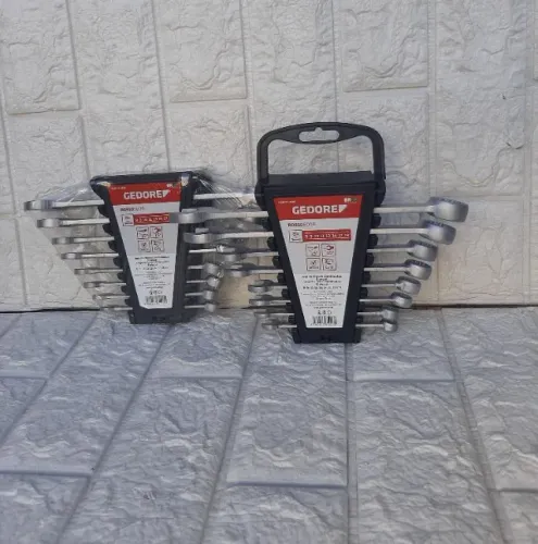 Kit 8 Peças GEDORE de Chaves Combinadas de 8 a 19 MM RED