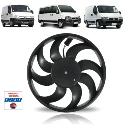 Ventoinha Grande Completa Original Fiat Ducato Citroen Jumper Peugeot Boxer 2.3 2010 A 17