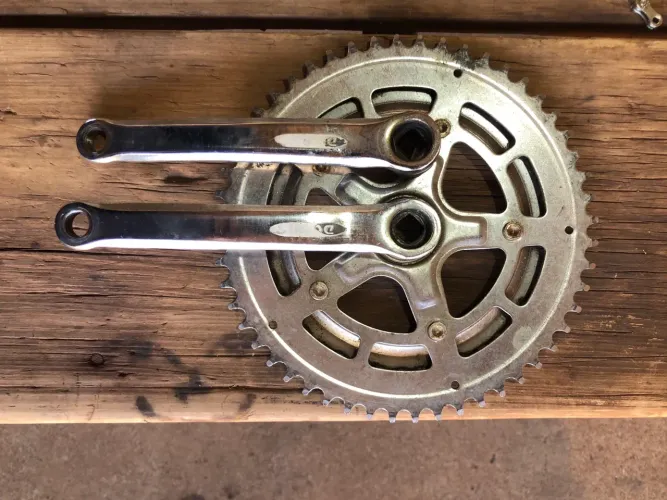 Pedivela Cromado Antigo Caloi 10 Ponta Quadrada 