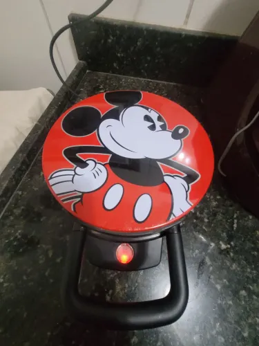 Máquina de Waffle Mickey Mouse