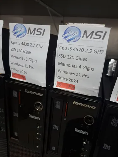 Cpu i5 4570 Lenovo 