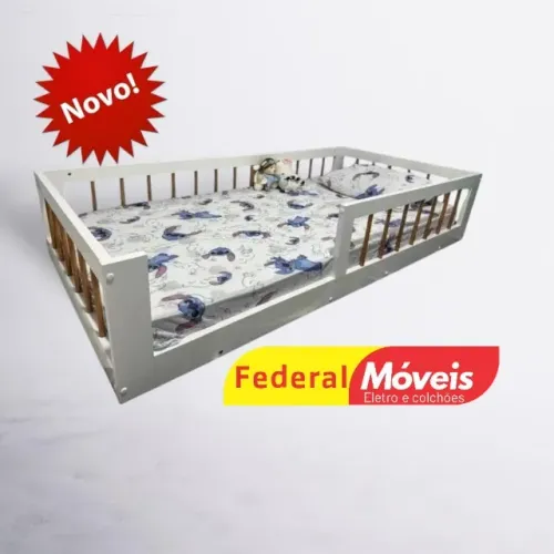 Cama 100% MDF 195x100cm (sem colchão) ENTREGAMOS HOJE
