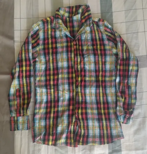 Camisa xadrez infantil (pode ser usada em festa junina)