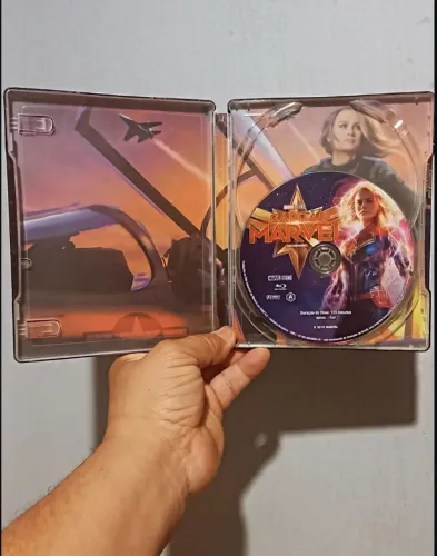Steelbook Capitã Marvel