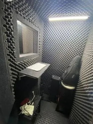 Cabine para instrumentos de sopro