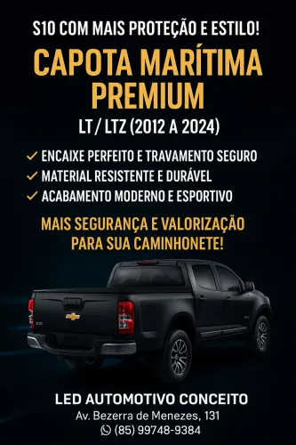 Capota Marítima S10 de 2012 até 2024 LT e LTZ