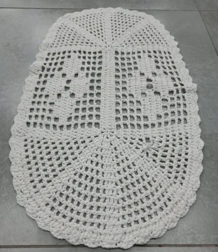 Tapete Crochet 85x60cm