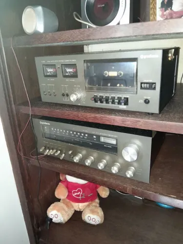 Som Gradiente - Receiver e Tape Deck