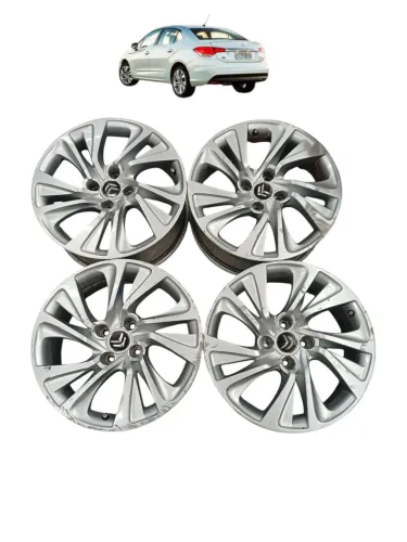 Jogo Roda Aro 17 Citroen C4 Lounge 2015