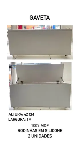 Gaveteiro com puxador