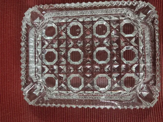 Cinzeiro de cristal vintage