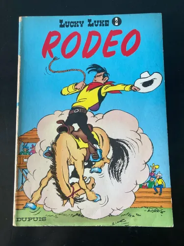 Lucky Luke 2 - RODEO - ed. DUPUIS - França 1977 . Ed Francesa 