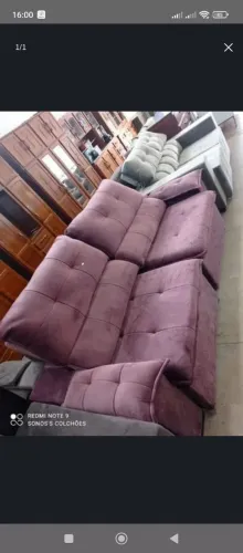 Sofá Retrátil e reclinável - Novo