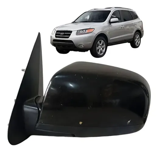 Retrovisor Hyundai Santa Fé 2007 A 2012 L.esquerdo Elétrico