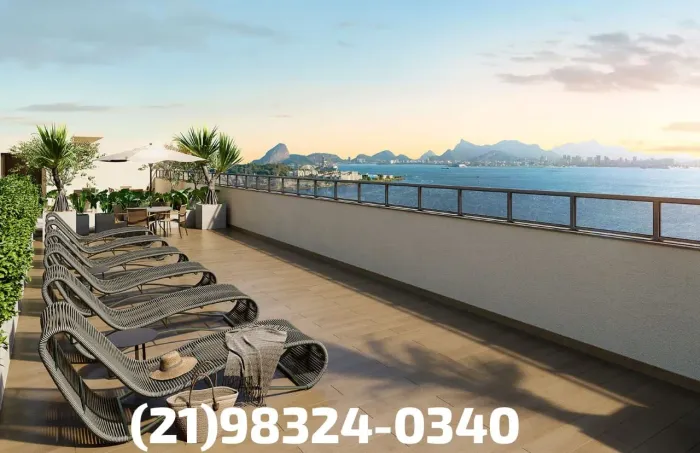 Apartamento no Centro de Niterói ao lado das barcas, para investir ou morar.