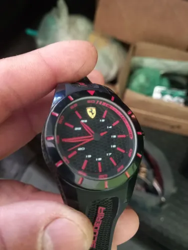 Relógio Ferrari 007 quartz 