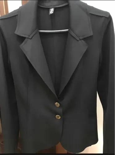 Blazer preto elegante Planet Girls 