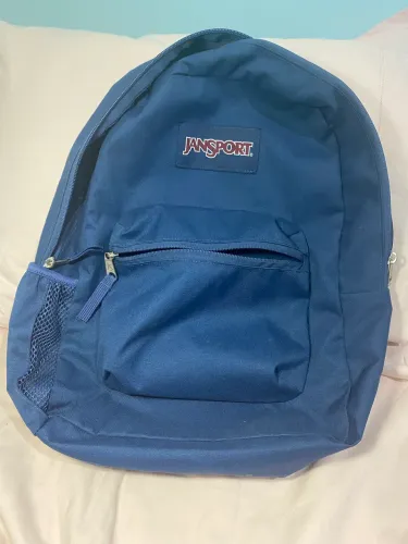 Mochila Bolsa Azul Jansport original por 120