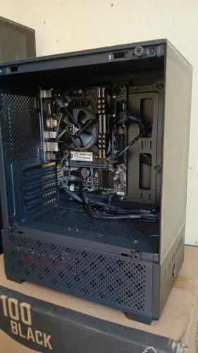 CPU CORE I5 9400 16gb ddr4 ssd 256gb nvme fonte 500w aceito cartão