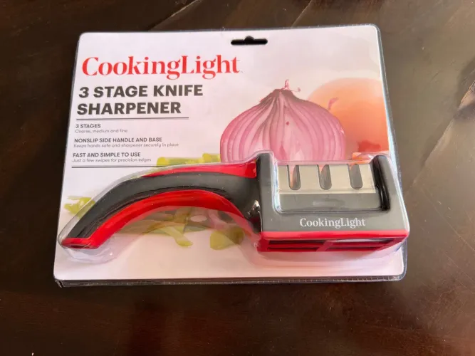 Afiador de Facas novo 3 Em 1 CookingLight