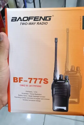 Rádio Comunicador Duplo Com Fone Walk Talk BF-777S - Baofeng Loja Coimbra Entrega