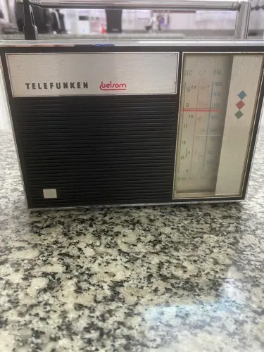 Rádio Telefunken Belsom Funcionando!!!!!