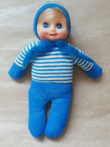 Boneca Minuche troll azul
