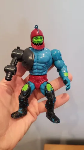 Coleção He Man Mandibula Estrela década 80