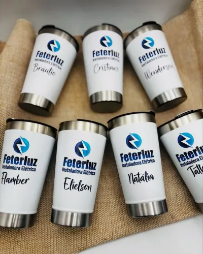 Copo térmico personalizado enviamos para todo Brasil