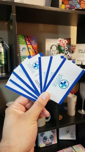 Cartão de contato, cartão de visita personalizado 