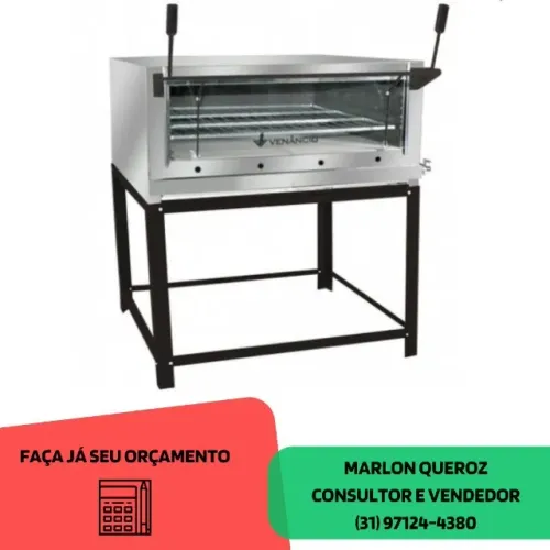 Forno 80x60CM Venâncio a Gás Novo