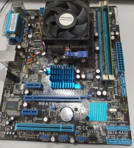 Kit Asus + AMD FX-8320E + 12GB DDR3 - Pronto p/ uso