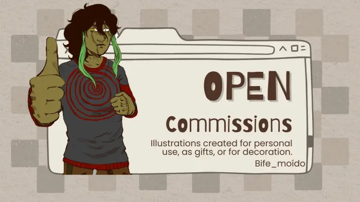 Ilustrações digitais por encomenda 