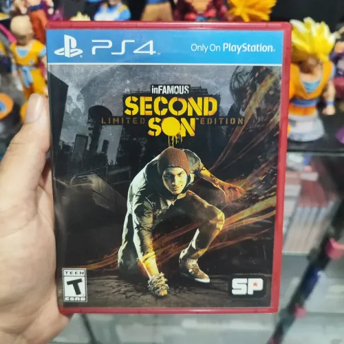 Jogo PS4 InFamous Second Son Edição Limitada Usado - Faço Envio pelo OLXPAY