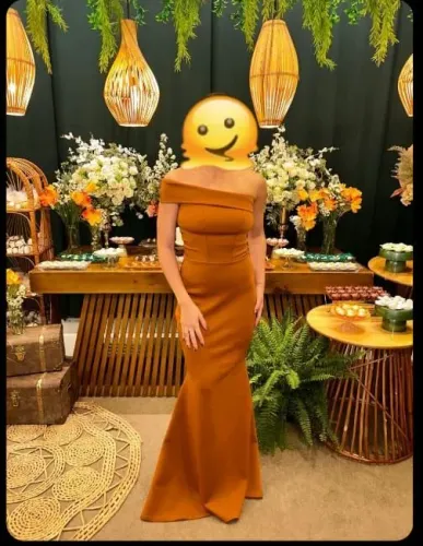Vestido longo para festa
