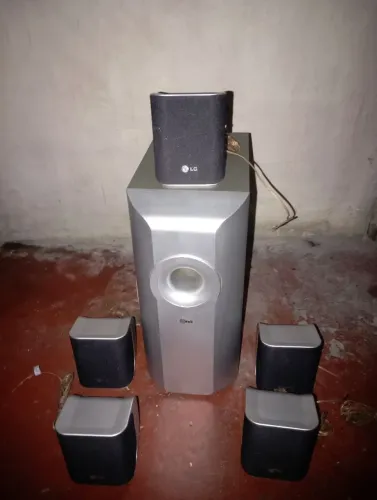 Caixas de som home teather lg