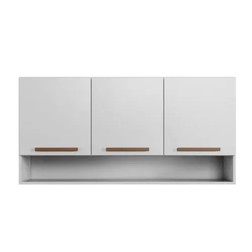 Aéreo Plus 120cm 3 Portas Branco Frete Grátis - Até 12x
