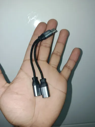 Adaptador USB-C Para USB-C + Fone P2