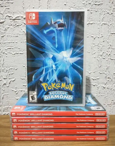 Pokémon Diamond Brilliant Switch Lacrado (Aceitamos seu jogo usado como pagamento)