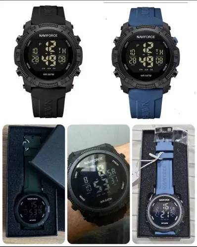 Relógio NAVIFORCE esportivo à prova d'água