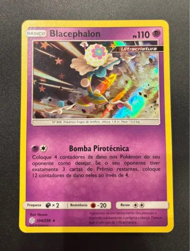 Carta Pokémon | Blacephalon (104/236) Holo