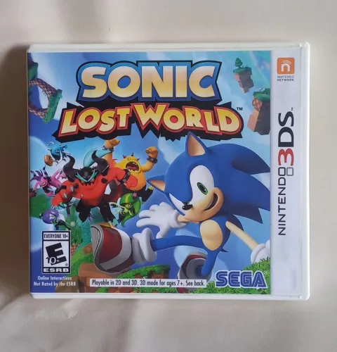 Sonic lost world 3ds original usado