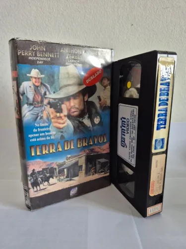 VHS Terra de Bravos Dublado Original