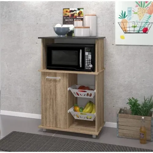 Promoção Balcao Amadeirado para Microondas com Fruteira - 10/07