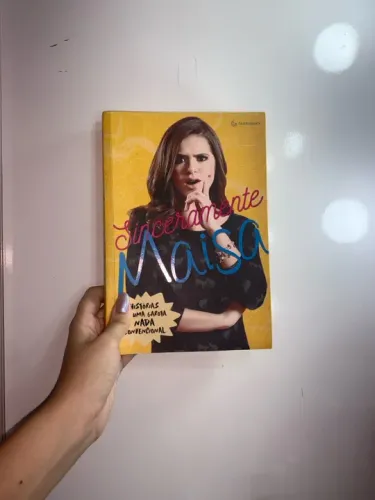 Livro Sinceramente Maísa