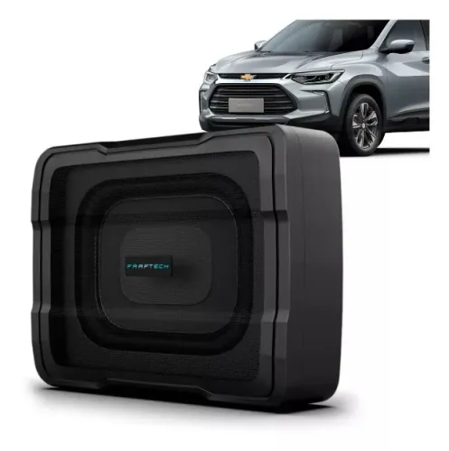 Subwoofer Slim Ativo Faaftech 100w Rms Específico PLUG AND PLAY P/ Veículos GM 2017/2025